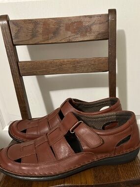 Handmade Mens Spring Step Leather Aspeno Comfort Size 12